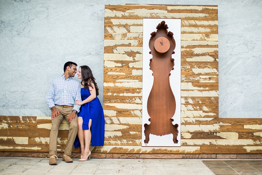 engagement session at doubletree inn in downtown tallahassee